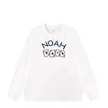 NOAH Loose Printed Heavyweight Cotton Couple Long Sleeve T-shirt