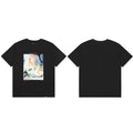 Represent Vintage Oil Painting Graphic T-Shirt - Black