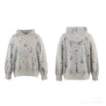 Saint Michael Tattoo All-Over Print Hoodie - Heather Grey