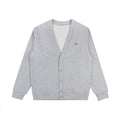 NOAH MARS Cross Embroidery V-Neck Button Knit Cardigan