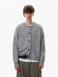 NOAH MARS Retro Old Money Wool Knit Button Cardigan for Men Autumn Winter