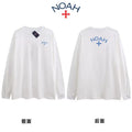 NOAH BWCJ Loose Cross Couple Heavy Cotton Long Sleeve Base Shirt