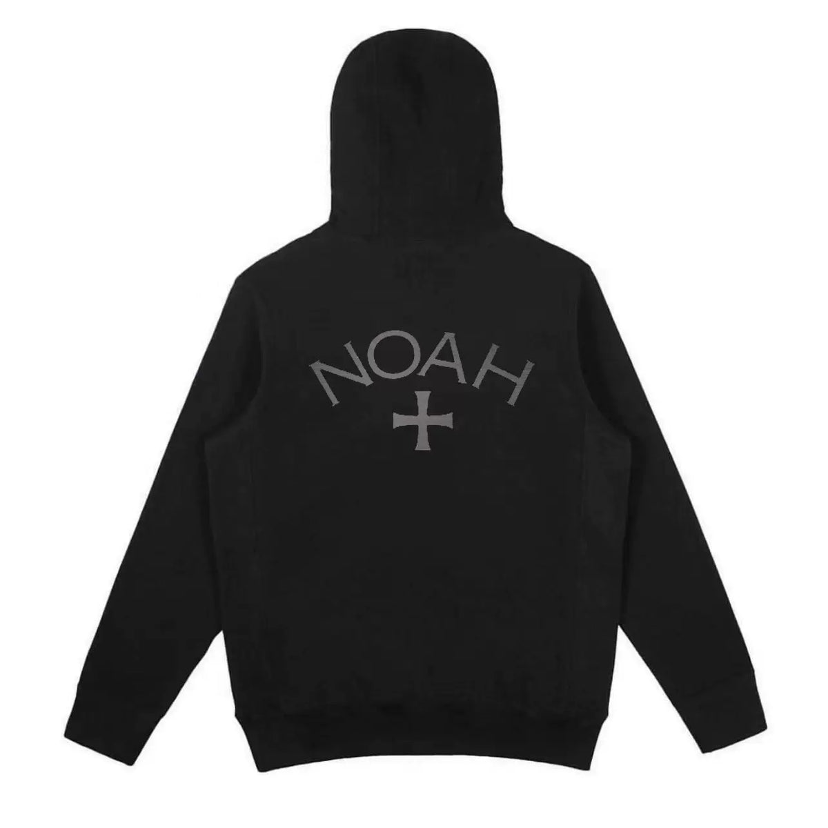 NOAH MARS Zip Hoodie Cardigan First Gen Black Soul Cross Embroidery Autumn Winter